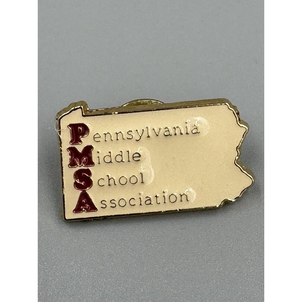 Vintage Pennsylvania Middle School Association PMSA Lapel Pin